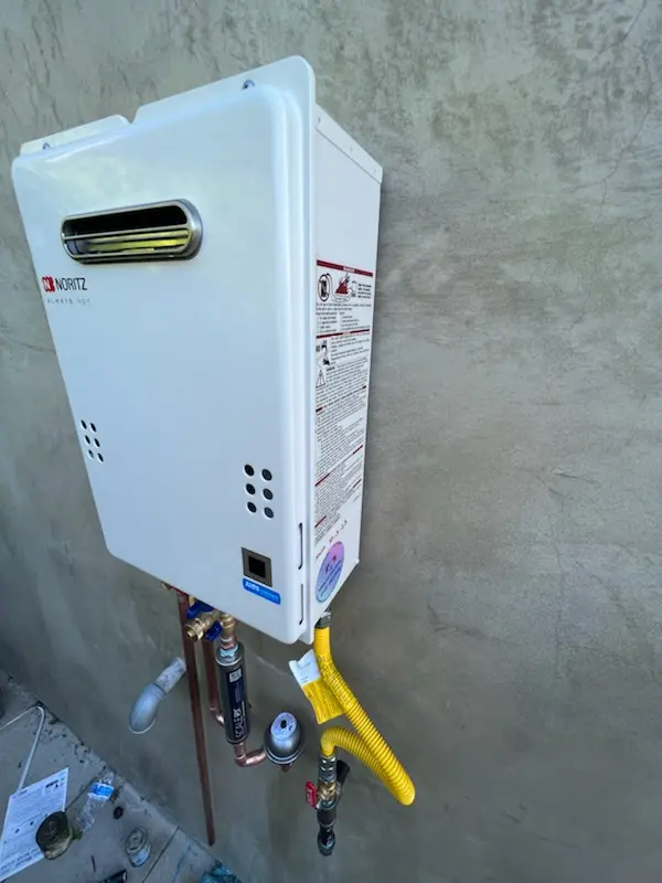 Tankless water heater installation for Gaffney homes